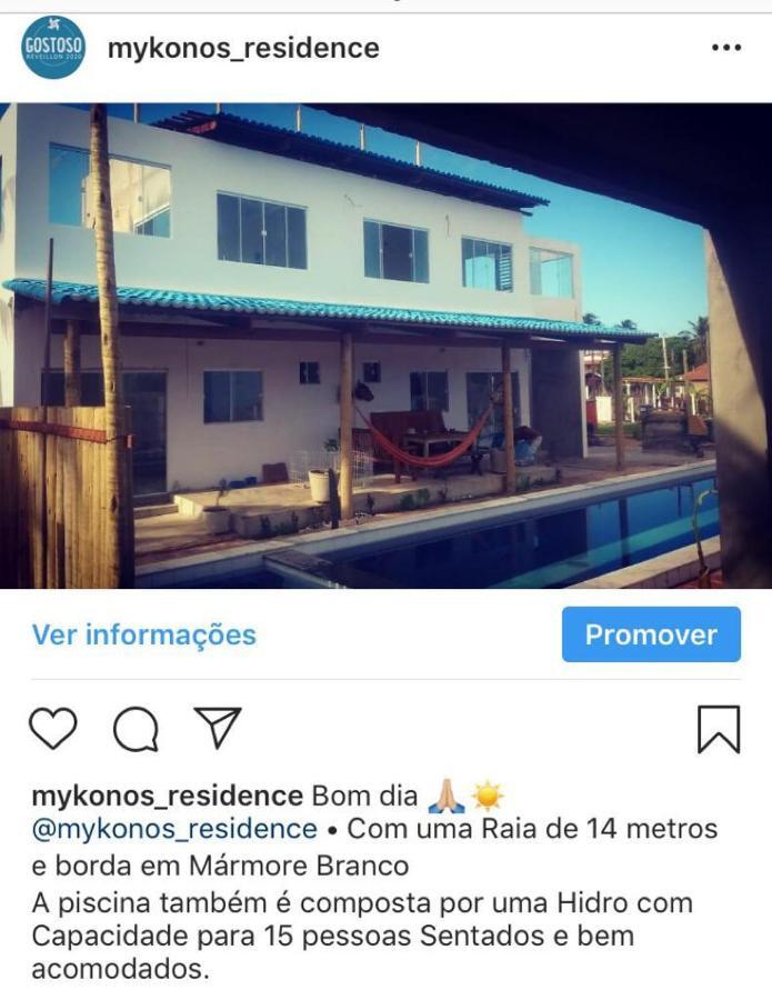 Mykonos Residence São Miguel do Gostoso Exterior foto